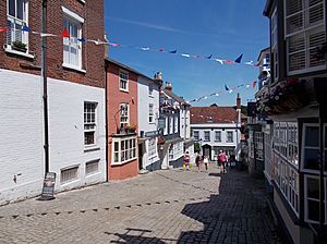 Quay Hill, Lymington, Hampshire, England