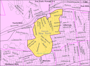 Searingtown-ny-map