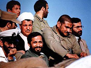 Some Iranian commanders of Iran-Iraq War