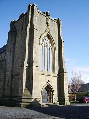 St Mary's RC Church, Burnley, Tower - geograph.org.uk - 779477