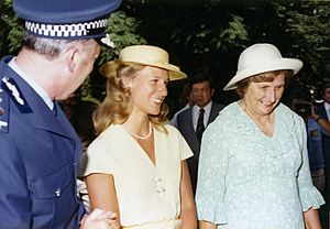 The Duchess of Gloucester, Brisbane, March 1979