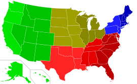 US 9 regions