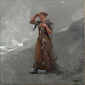 Winslow Homer - The Fisher Girl (1894)