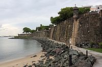 City Wall, San Juan, PR, U.S.A .