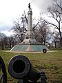 Confederate Mound cannon
