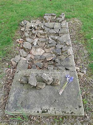Constance Naden grave, Key Hill Cemetery, Birmingham, May 2015