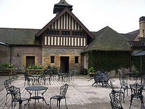 Courtyard of the visitor centre Cragside - geograph.org.uk - 919934