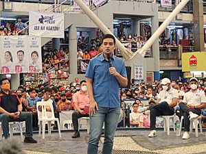 Giting ng Pasig proclamation rally Megamarket Vico Sotto speech (Pasig; 03-25-2022)