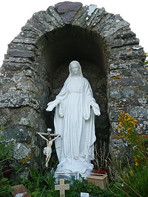 Grotto at St Non's Chapel