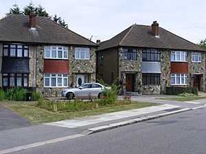 Houses in Clayhall, Stone Cladding (4809446789).jpg
