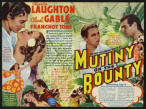 Poster - Mutiny on the Bounty (1935)