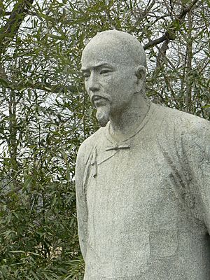 Statue of Cao Xueqin in Beijing