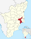 Thanjavur in Tamil Nadu (India).svg