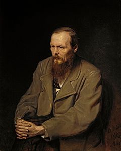 Portrait of Fyodor Dostoyevsky by Vasily Perov c. 1872
