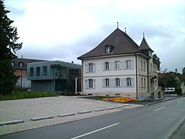 The municipality house of Schmitten