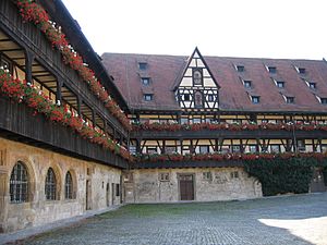 Alte Hofhaltung in Bamberg.