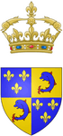 Arms as Dauphin
