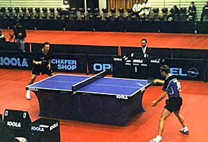 Competitive table tennis