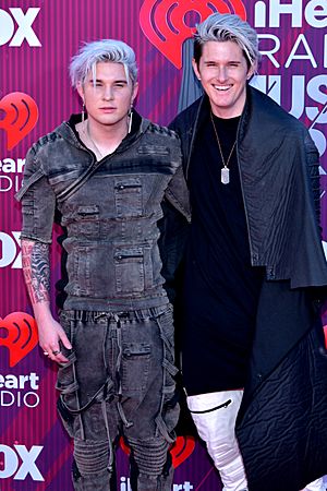 Grey at the 2019 iHeartRadio Music Awards in Los Angeles California
