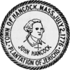Official seal of Hancock, Massachusetts