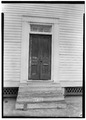 Historic American Buildings Survey W. N. Manning, Photographer, June 14, 1935 CLOSE UP OF N. W. FRONT DOOR - Baptist Church, U.S. Highway 231, Orion, Pike County, AL HABS ALA,55-ORIO,1-5