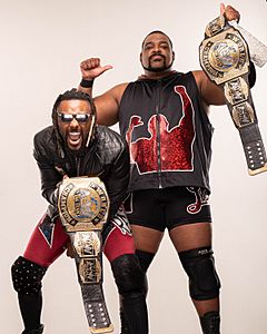 Keith Lee & Swerve AEW Tag Team Champs