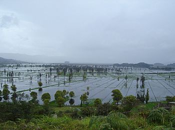 Laguna de Fúquene inundación