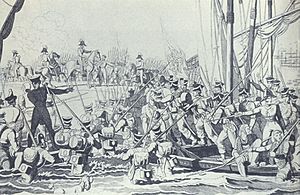 Landing of liberal forces in Oporto