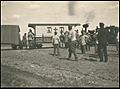 Lazarettwagen der Feldbahn in Grodno, 1916