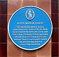 Leeds Manor House Blue Plaque, Scarborough Hotel