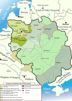 Lithuanian state in 13-15th centuries
