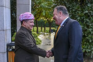 Secretary Pompeo Meets Prime Minister-Designate Masoud Barzani (32805580838)
