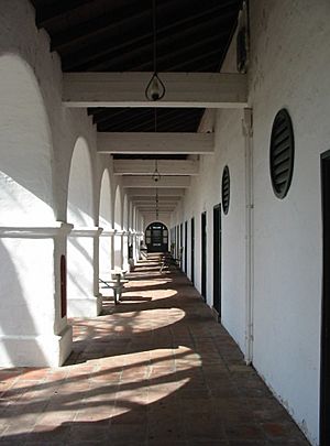 The Hacienda west corridor