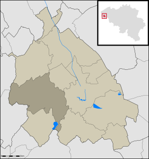 Location in Ypres