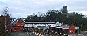Wellington Railway Station -Shropshire-27Jan2008
