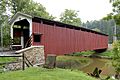White Rock Forge Covered Bridge Side View 3000px