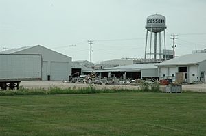 Agriprocessors plant Postville, Iowa, July 27, 2008.jpg