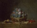 Chardin - Basket of Plums, 1765