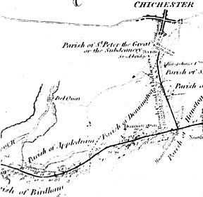 Chichester canalmap1815.jpg