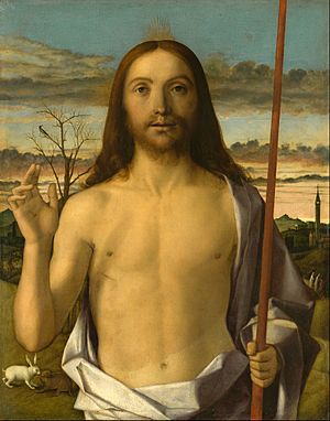 Giovanni Bellini - Christ Blessing - Google Art Project