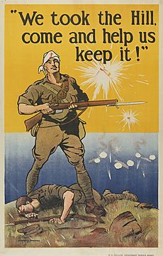 Hill 60 Australian Recruting poster 1915