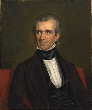 James Knox Polk by George Peter Alexander Healy (National Portrait Gallery)