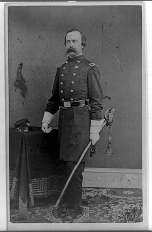 John S. Slocum, full-length portrait, standing, facing left, in uniform LCCN96509235