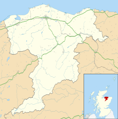 Newmill is located in Moray