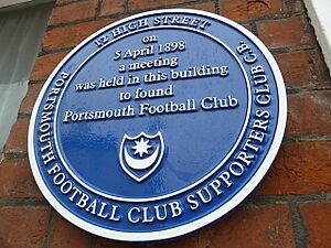 Pompey plaque in the High Street - geograph.org.uk - 2689323