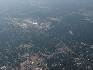 Aerial view of Hyattsville