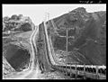 Rubber belt conveyor which brings gravel to Shasta Dam