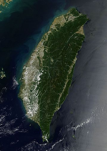 Taiwan NASA Terra MODIS 2022-07-21