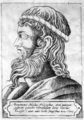 Anaximenes Milesius - Illustrium philosophorum et sapientum effigies ab eorum numistatibus extractae