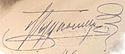 Ferdinand's signature